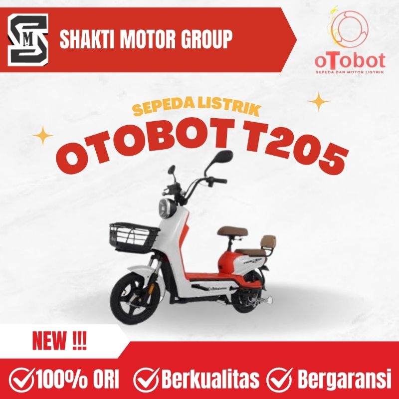 Sepeda Listrik E-Bike Merk Otobot 205 T205