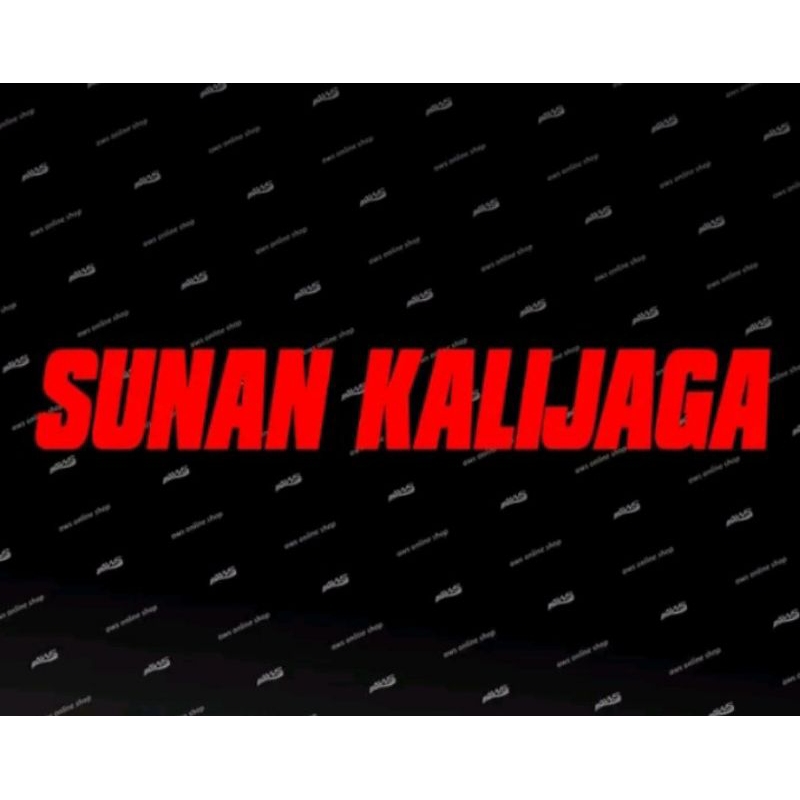 Sticker SUNAN KALIJAGA
