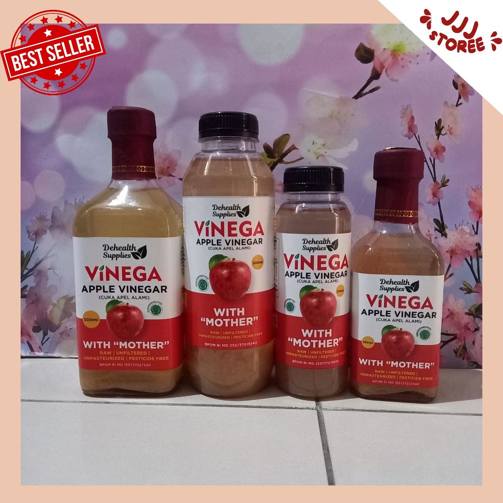 

Dehealth Supplies FINEGA CUKA APEL 250ml / 500ml / KACA / PLASTIK / MINUMAN KESEHATAN