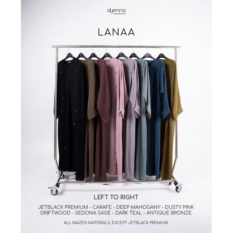 [NWT] LANNA ABAYA & FUSE KHIMAR ALJENNA