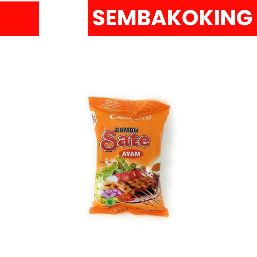 

BUMBU ENAK ECO BUMBU SATE AYAM INSTAN 185GR