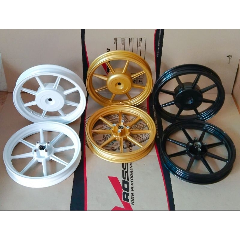 VELG PELAK RACING V ROSSI COMET PALANG 8 BEAT KARBU BEAT FI SCOOPY KARBU SCOOPY FI VARIO 125/150 VAR