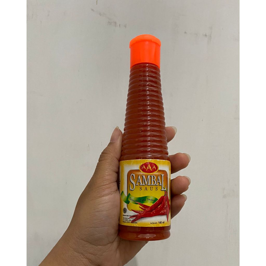 

Saus Sambel / Saus Cabe / Chili Sauce PET 140ml