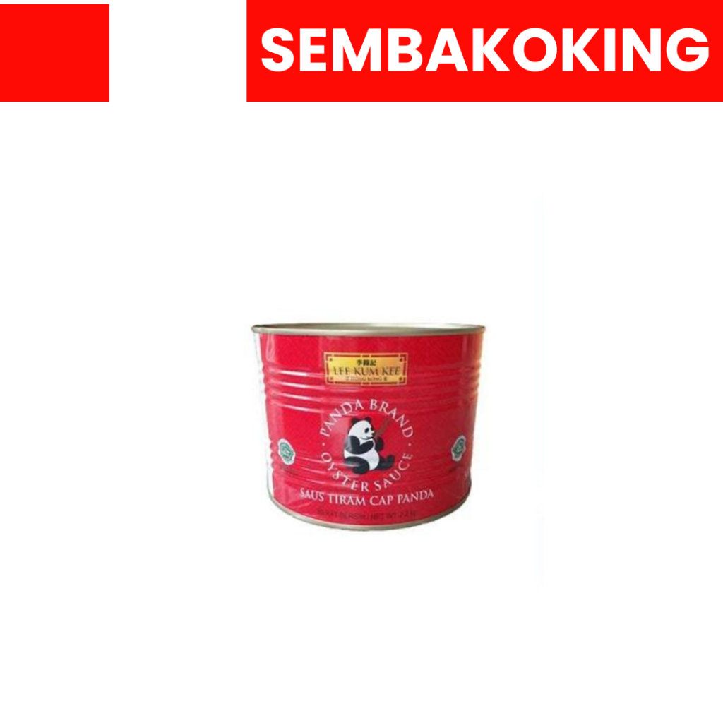 

lee kum kee panda oyster sauce / saus tiram cap panda kaleng 2.2 kg