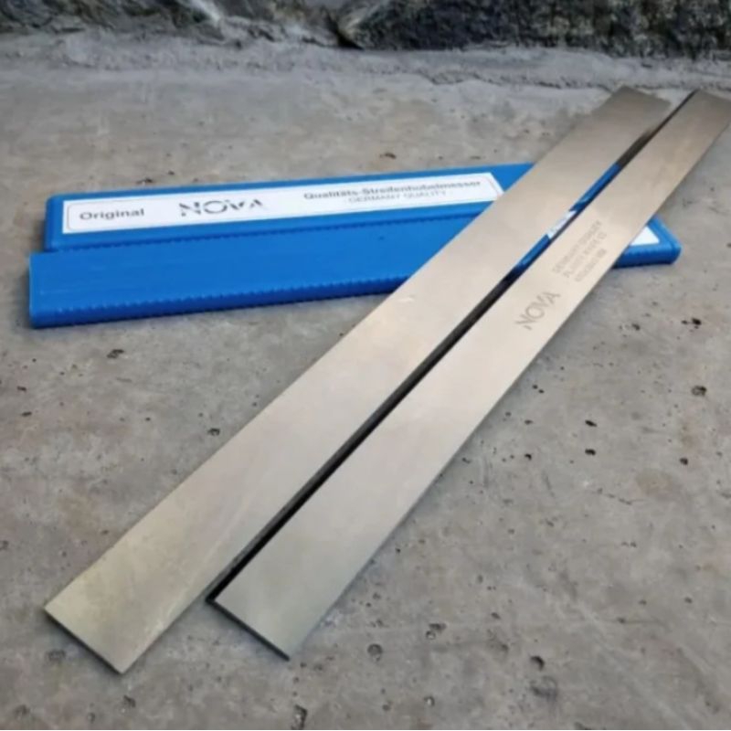 NOVA pisau Planer knife 410 x 30 x 3mm Nova original Germany pisau Planer serut kayu baja HSS 41 cm