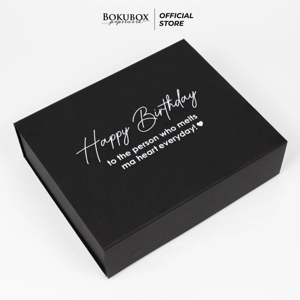 

[30x25x8] box kancing pita / kancing magnet / hard box / birthday box / gift box / box kado / box ultah