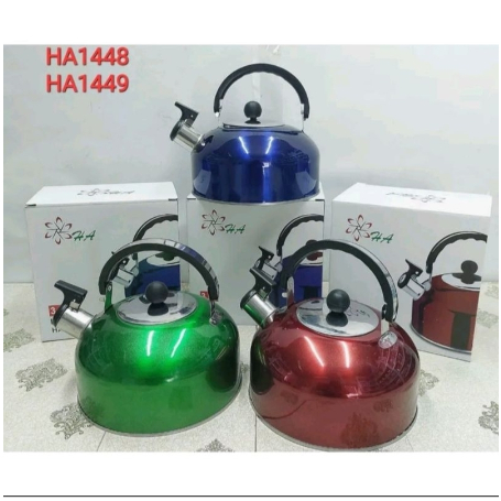 Teko Siul Stainless Steel Kettle Ceret Air Teko Air Panas Stainless 3 4 5 Liter