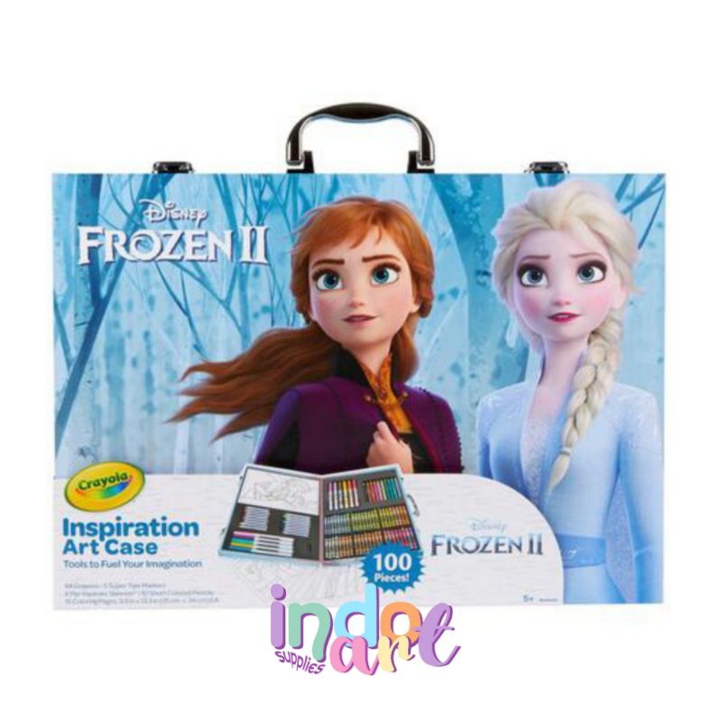 

(IAS) Crayola Inspiration Art Case Coloring Set Frozen II 100pieces / Mewarnai Anak