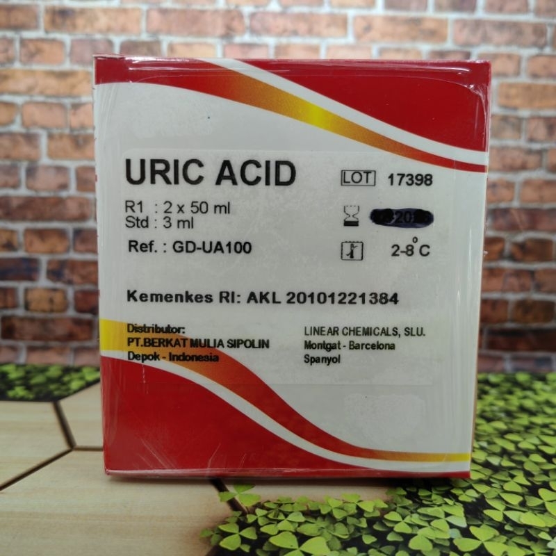 REAGEN URIC ACID GLORY 100ML | REAGEN KIMIA KLINIK | REAGEN DIAGNOSTICS