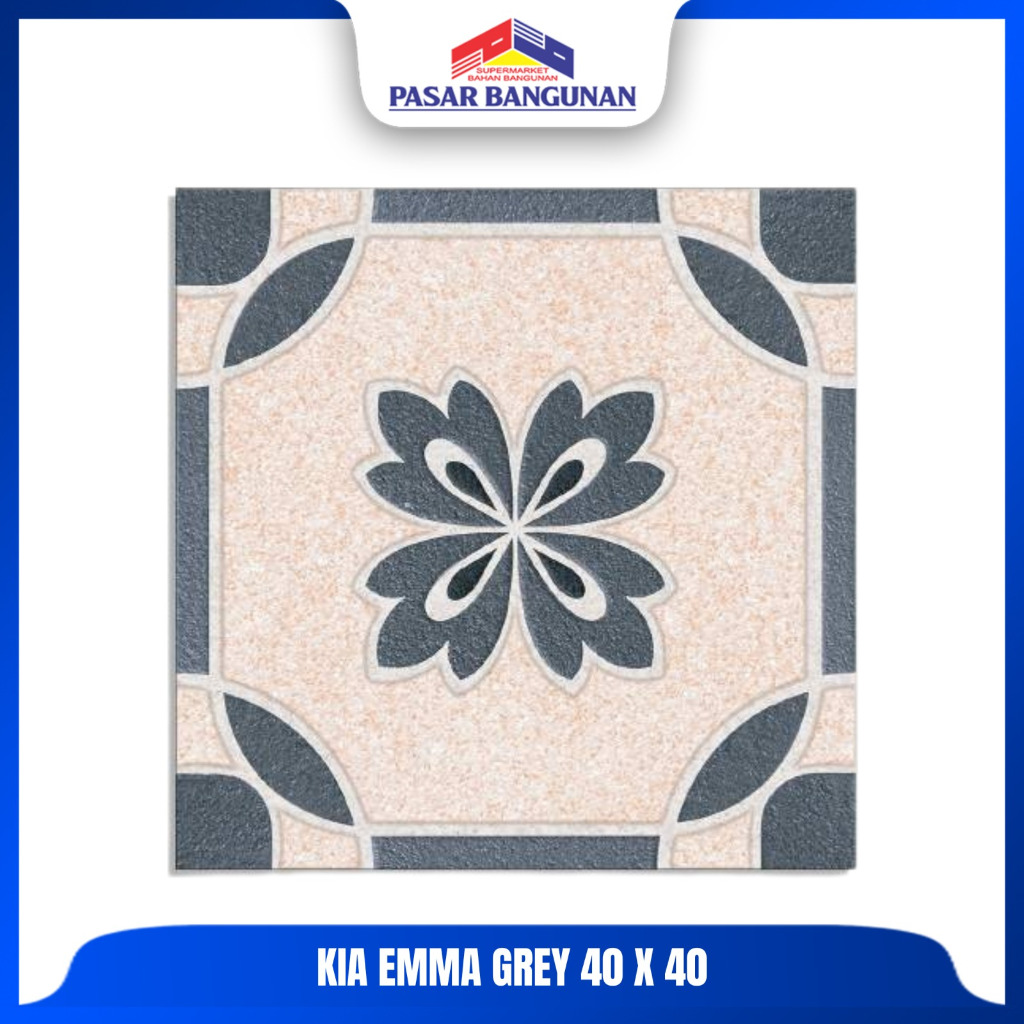 KIA Keramik Emma Grey 40x40