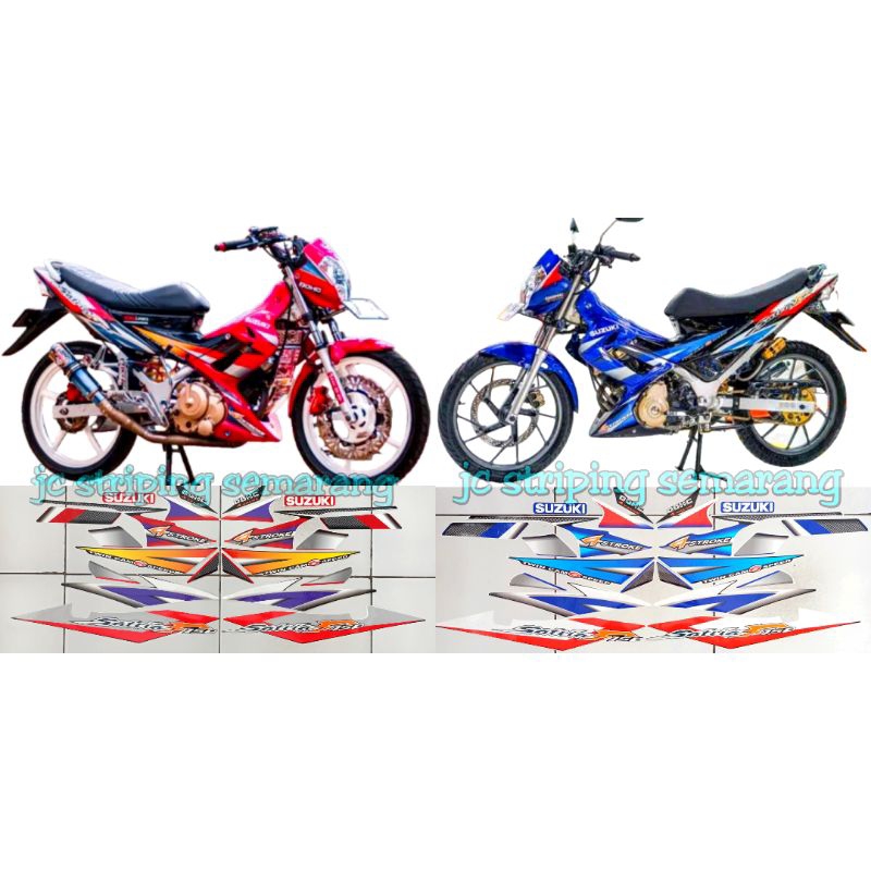 striping satria fu cbu 2005