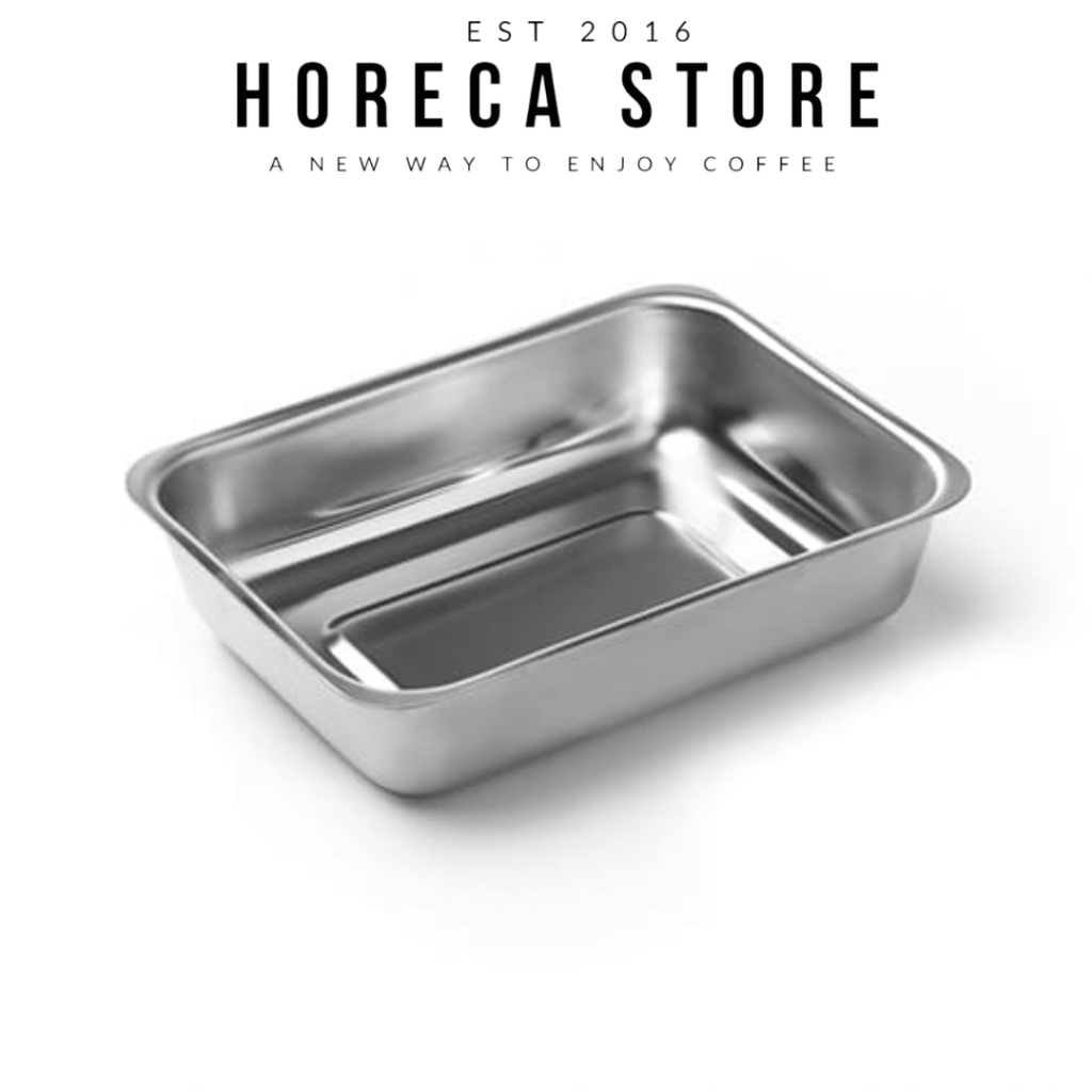 Mangkok Stainless Segi 26x19cm