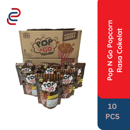 

Pop N Go Pop Corn (10 pcs) Cemilan Manis Snack Kemasan Makanan Ringan