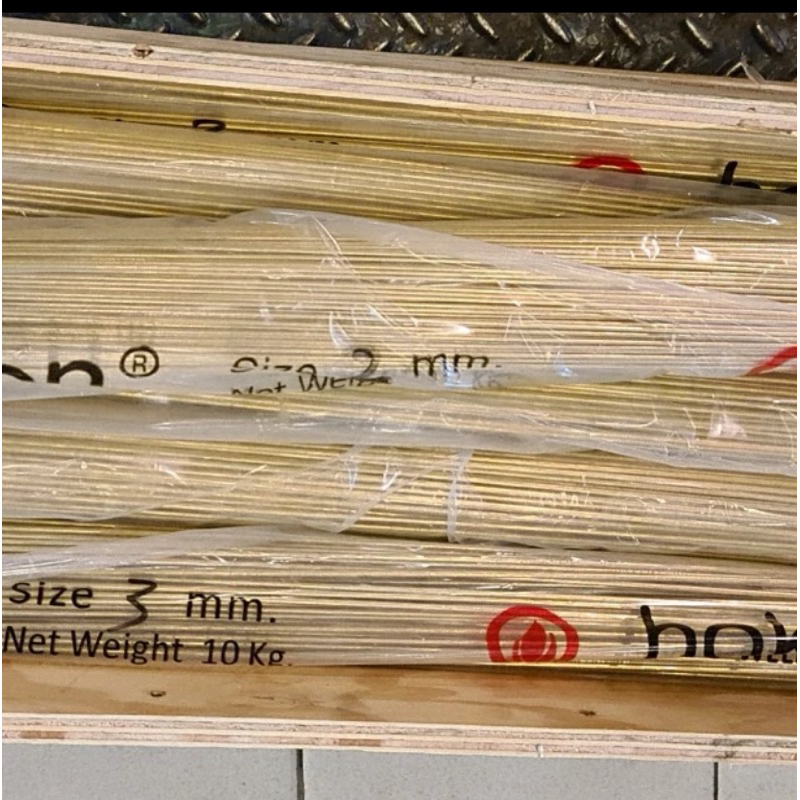 KAWAT LAS KUNINGAN HAKANSON 3mm & 4mm