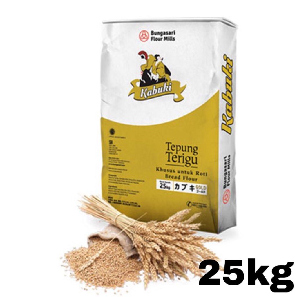 

Kabuki Gold 25Kg Tepung Terigu Protein Tinggi Khusus Roti Premium