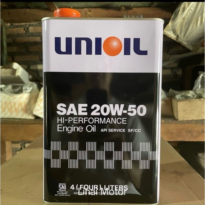OLI UNIOIL 4 Liter SAE 20W- 50