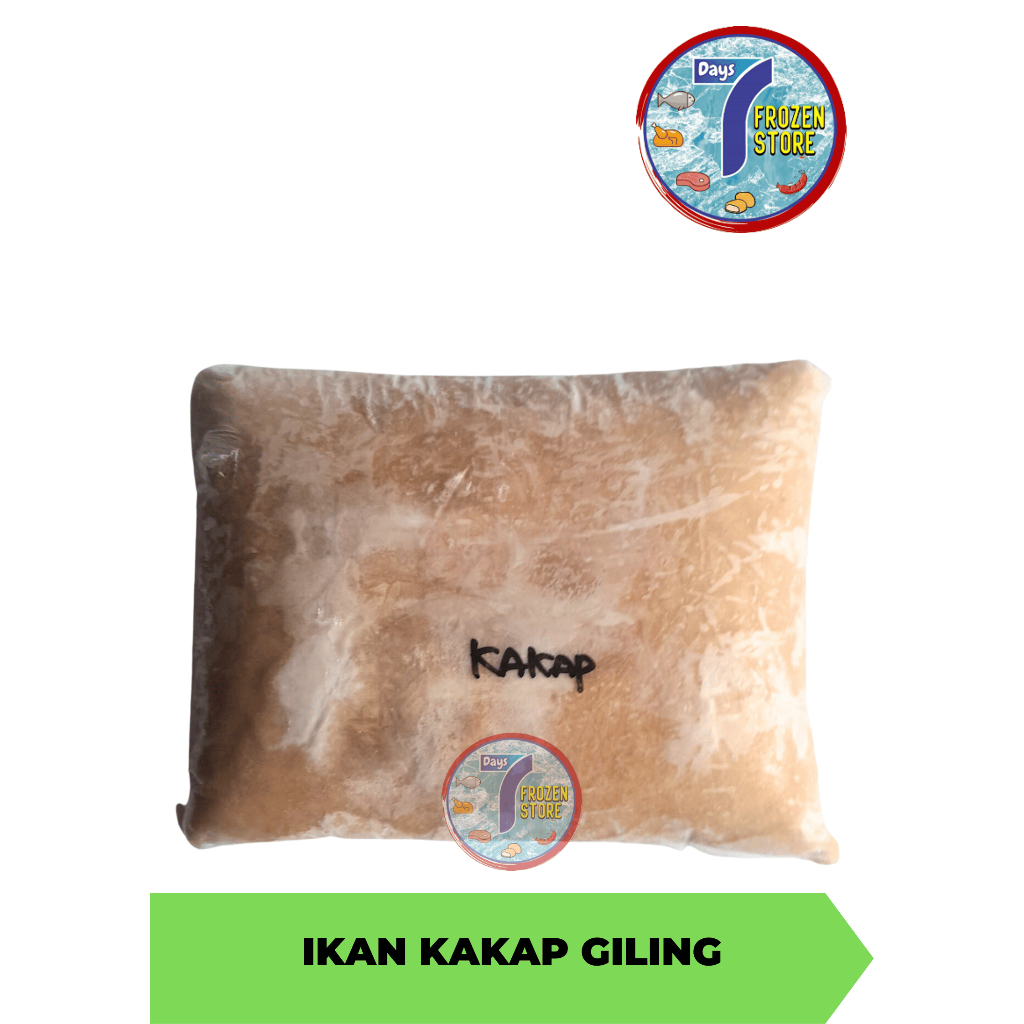 

Ikan Kakap Giling Beku Frozen