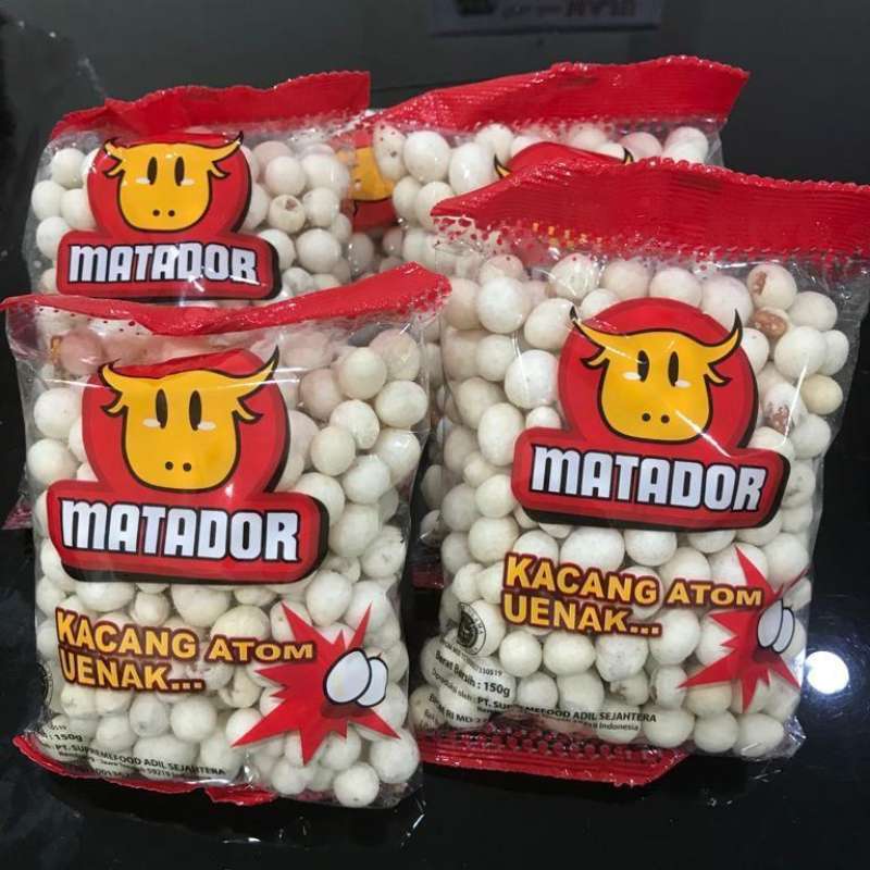 

sukro kacang atom matador 138 gram uenak