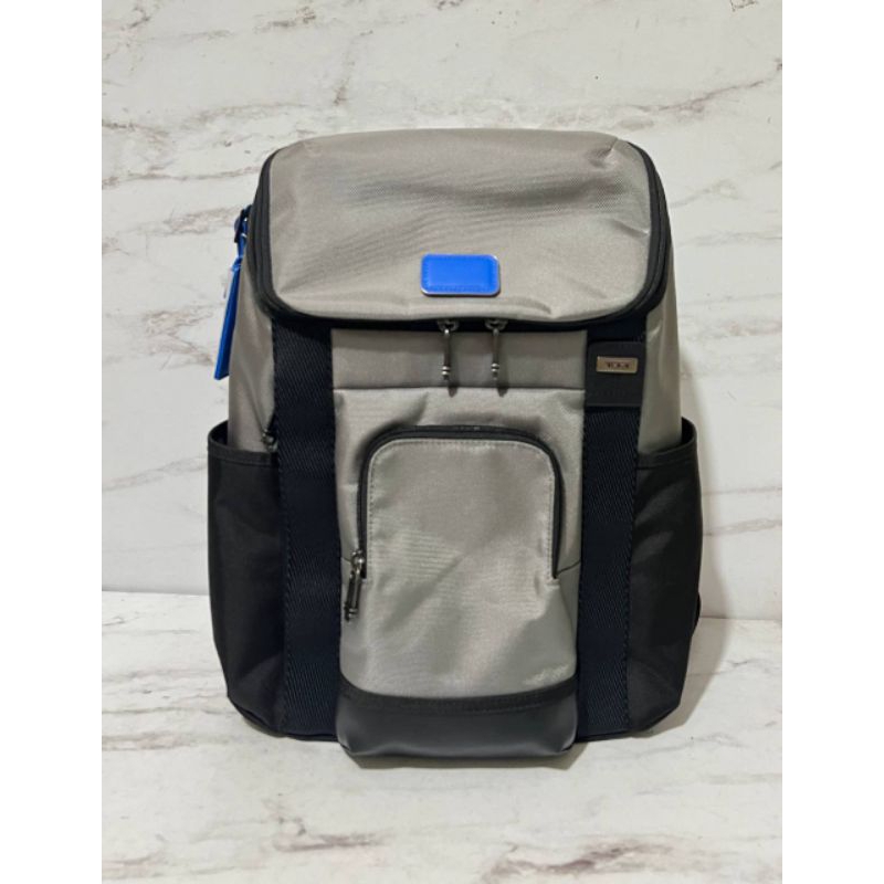 Tumi Thornhill Backpack Canvas Grey Blue