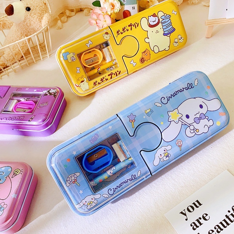 

Kotak Pensil Multifungsi Viral Lengkap 2 Tingkat Kotak Pensil Magnet/ Kotak Pensil Anak Cinnamoroll