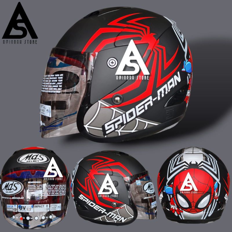 HELM MDS R3 JUNIOR MOTIF | HELM MDS ANAK