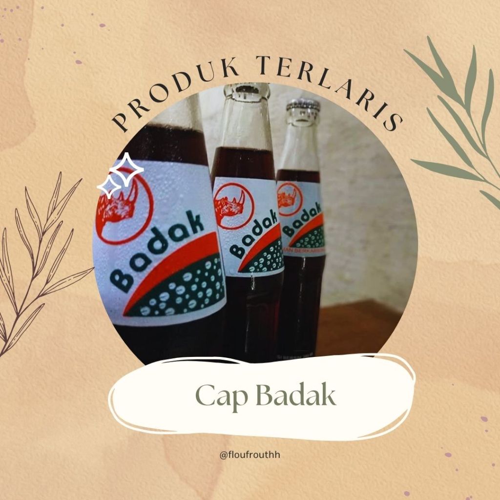 

Minuman Cap Badak 1 Krat