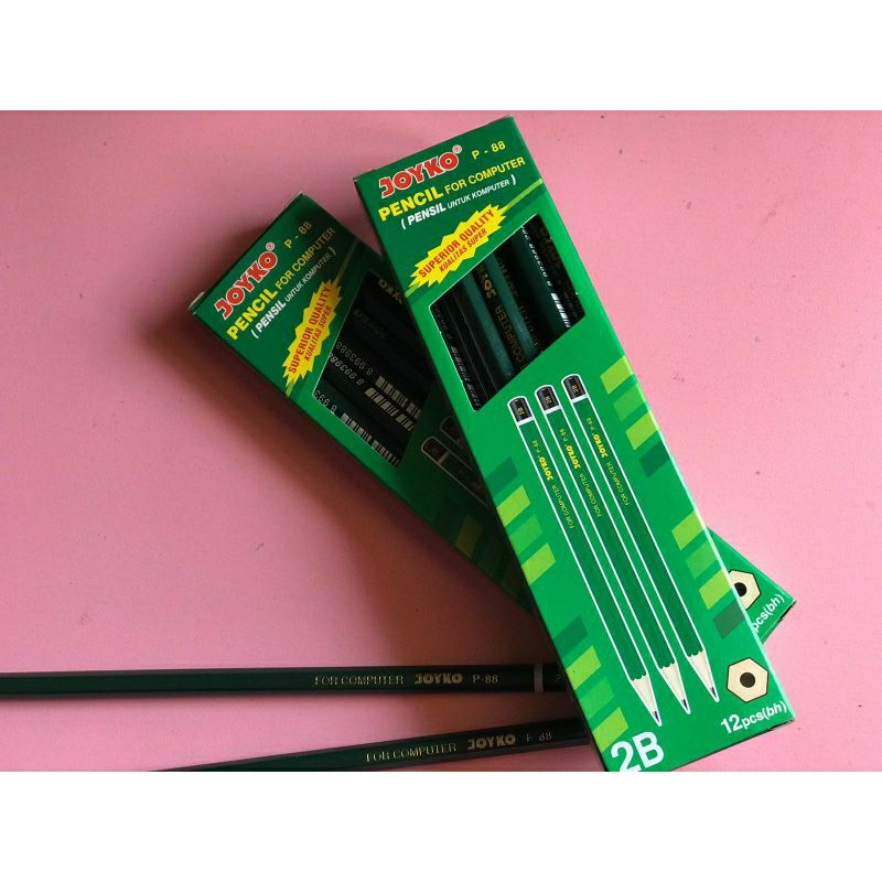 

Pensil 2B Joyco Pensil Serut sekolah For Computer P-88