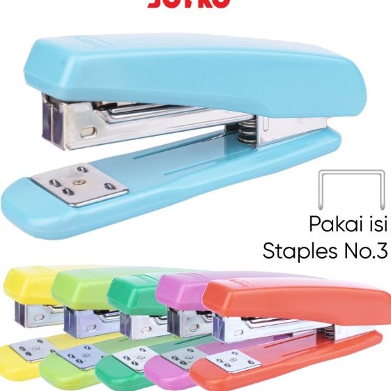 

Stapler HD5CL Staples Hecter Jepretan Ukuran Besar Warna Warni