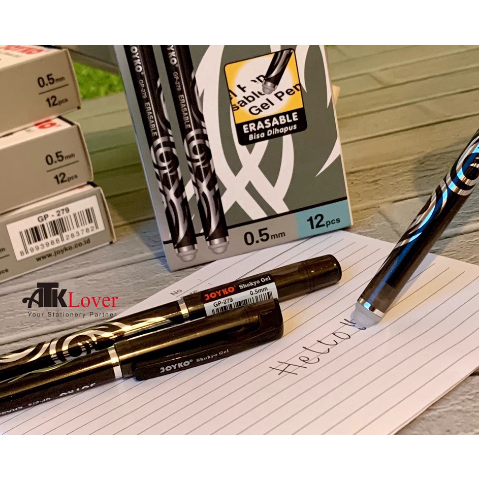 

MURAH ABIEZ 6 Piece Erasable Gel Pen Pulpen Bisa di hapus