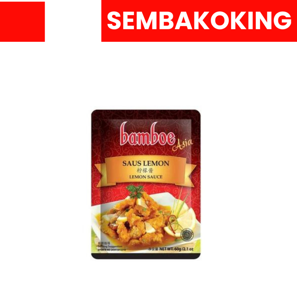 

BAMBOE SAOS LEMON 60GR