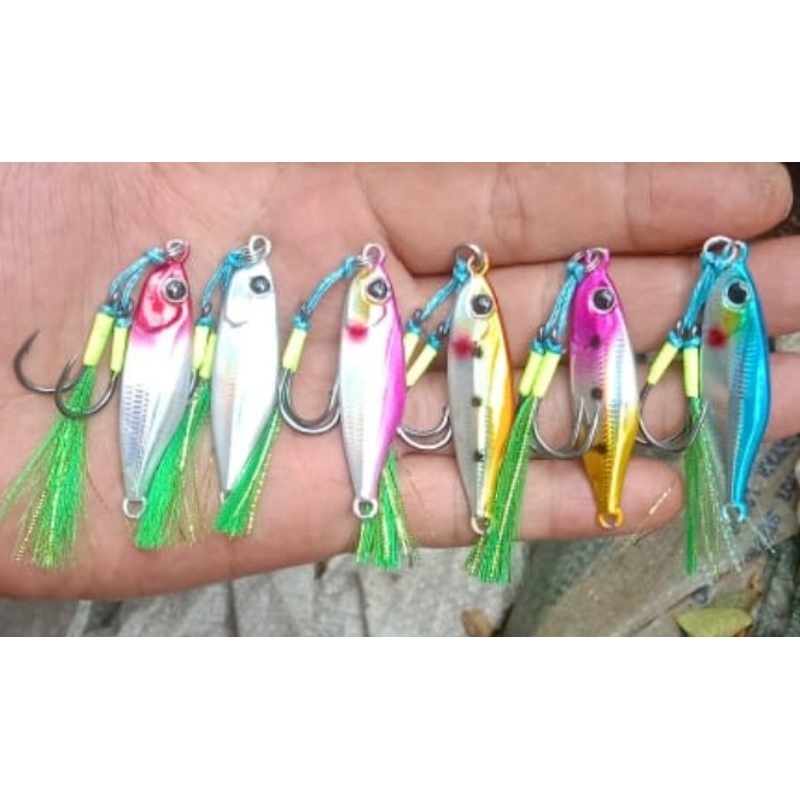 Micro Jig + Double assist Hook Non Gid