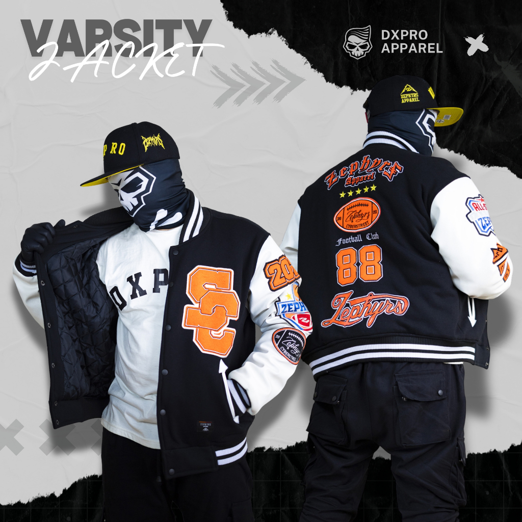 Varsity zephyrs full bordir 88