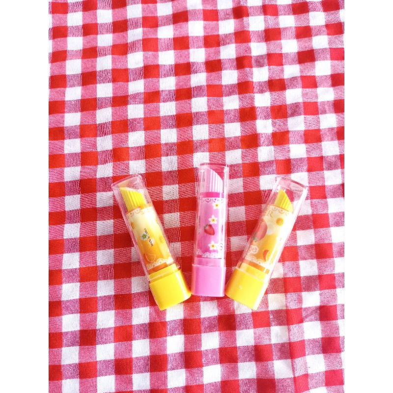 

penghapus pensil bentuk lipstick