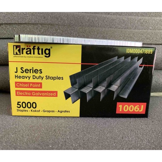 

BELI SEKARANG Isi Paku Tembak Staples Tembakan Angin Refill Air Nailer 16J Kraftig