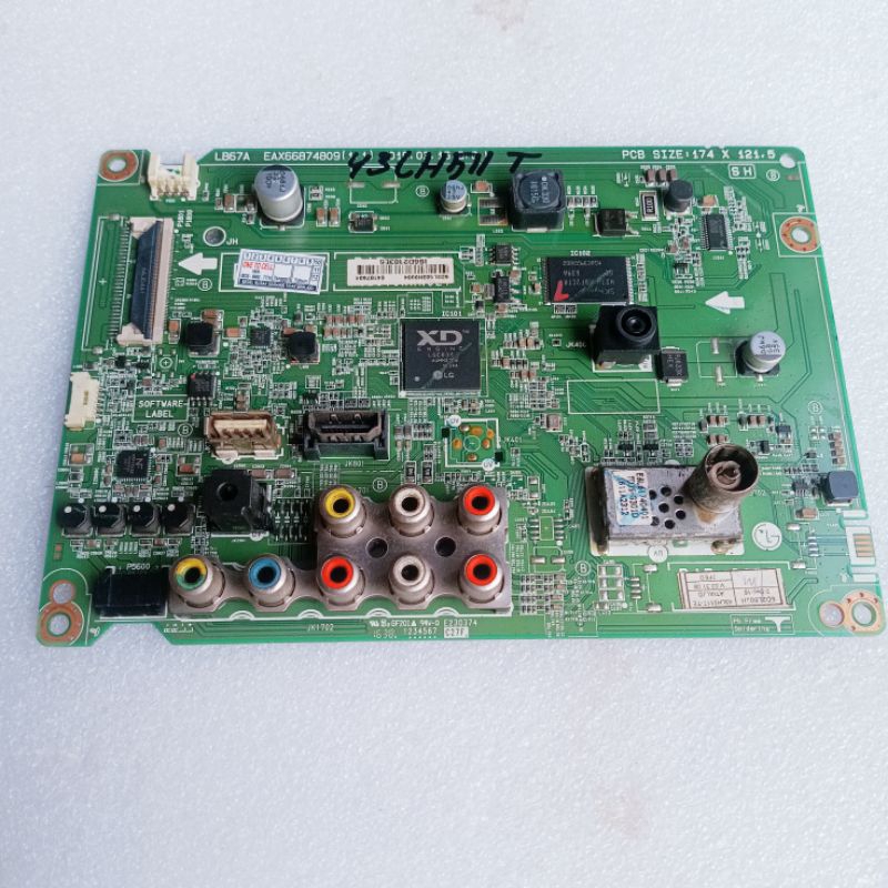 mainboard tv lg 43lh511T - motherboard tv lg 43lh511t - mobo tv LG 43LH511T - MB TV LG 43LH511T