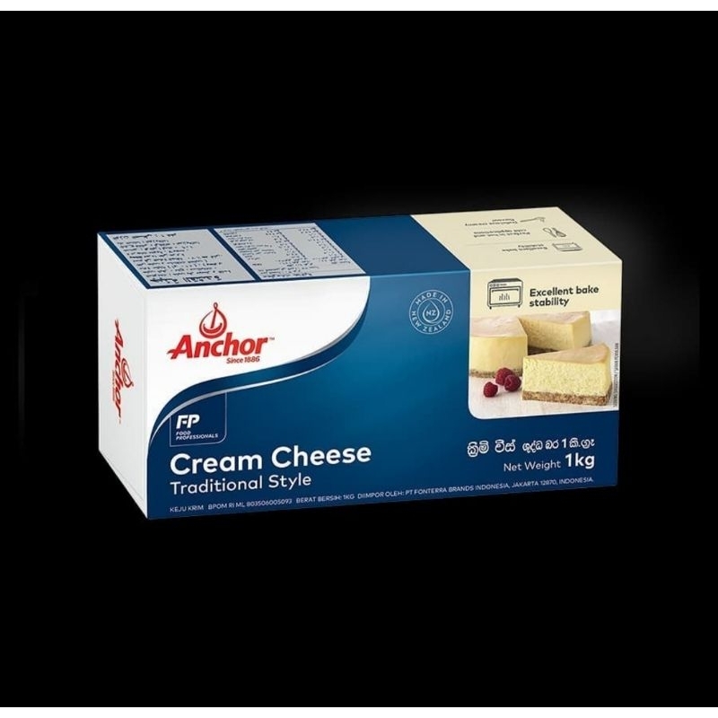 

Anchor cream cheese 1kg