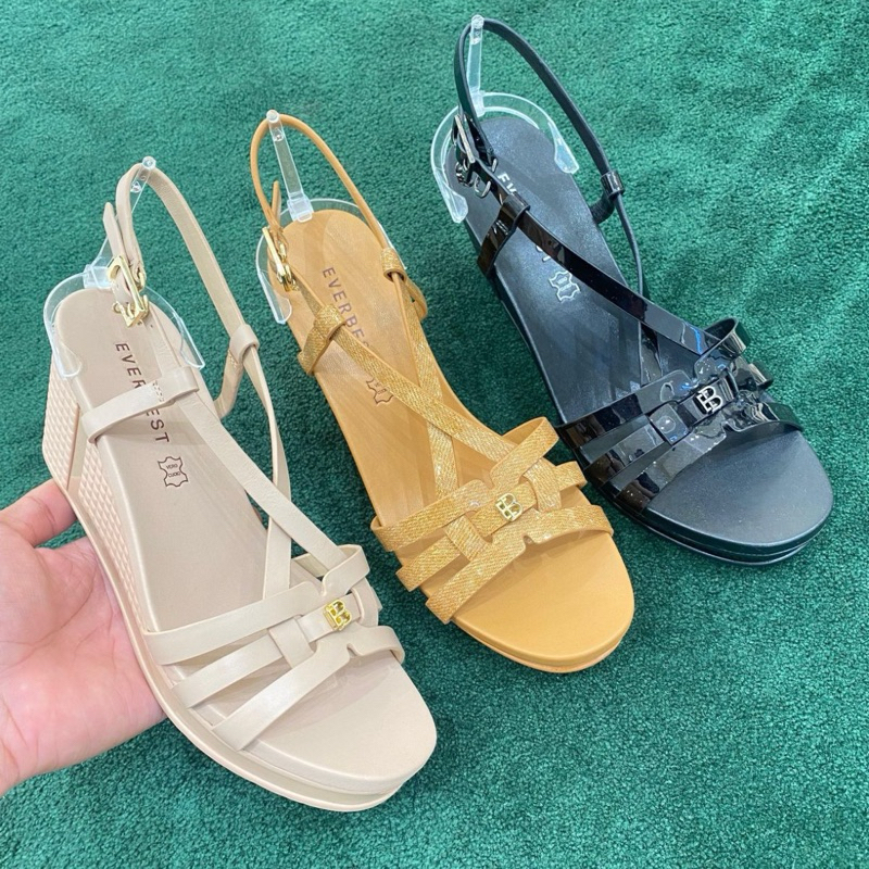 Sepatu wanita wedges everbest original - fashy
