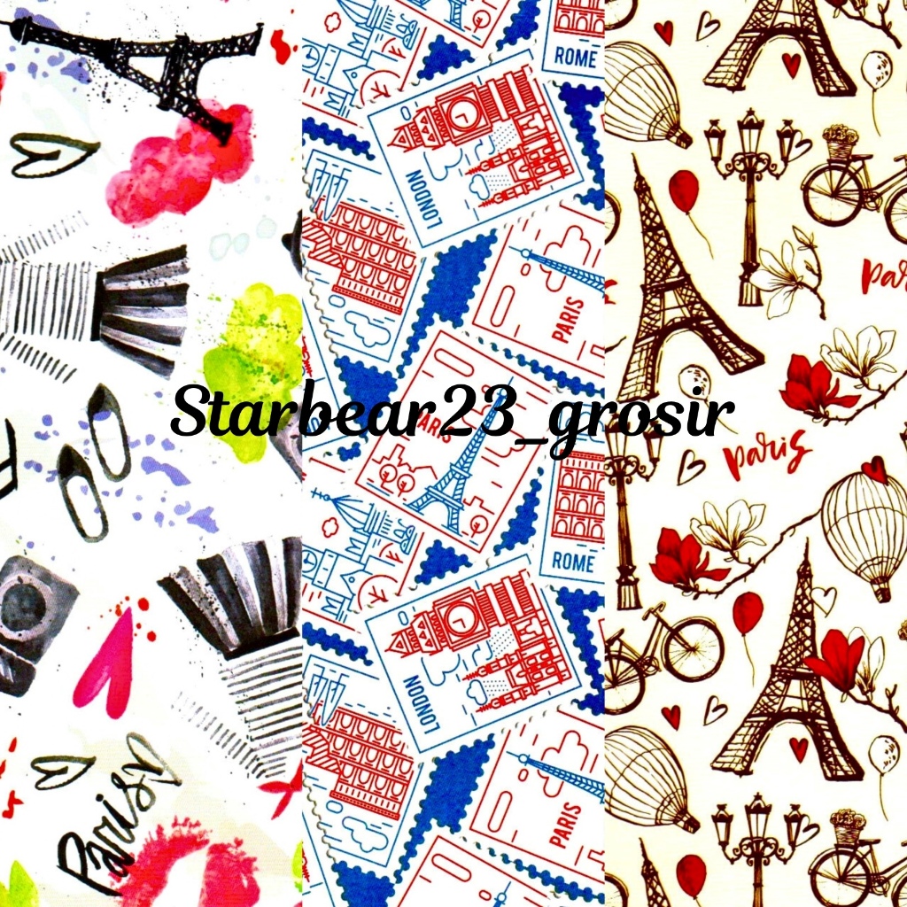 

Kertas kado Doff Fashion Paris Sansanwawa