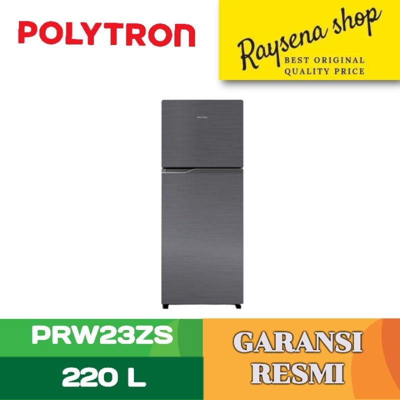 POLYTRON KULKAS 2 PINTU KECIL SMALL 2 DOOR REFRIGERATOR PRW23ZS