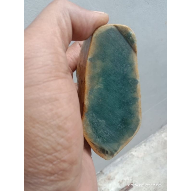 Bongkahan Bahan Batu Giok Jadeite Jade Nabire HQ