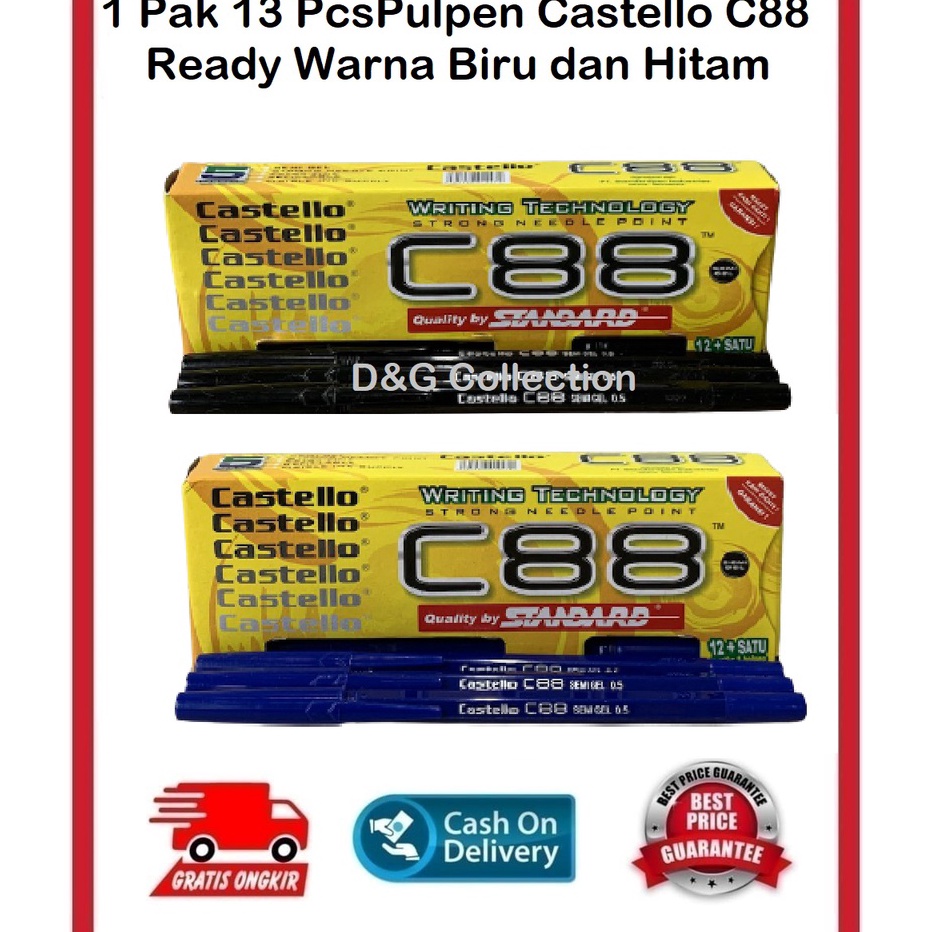 

PANAS PULPEN STANDARD CASTELLO PEN STANDARD MURAH PEN C88
