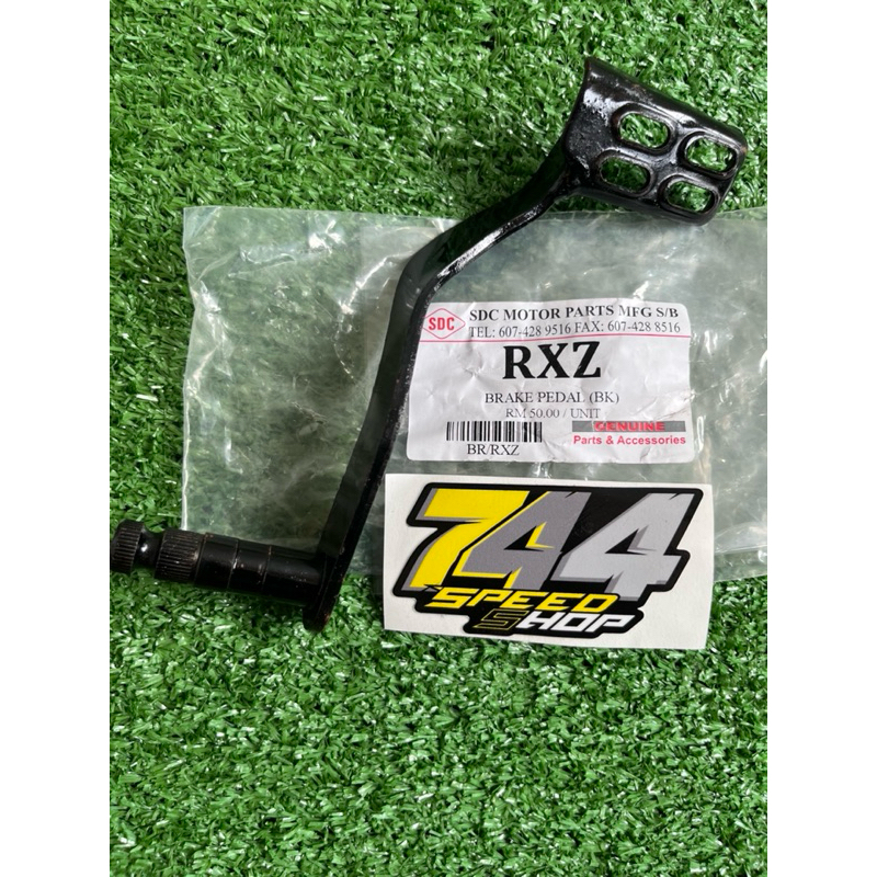 PEDAL REM BELAKANG RXZ HITAM Yamaha RXZ RZR tuas pijakan pedal rem belakang brake pedal hitam
