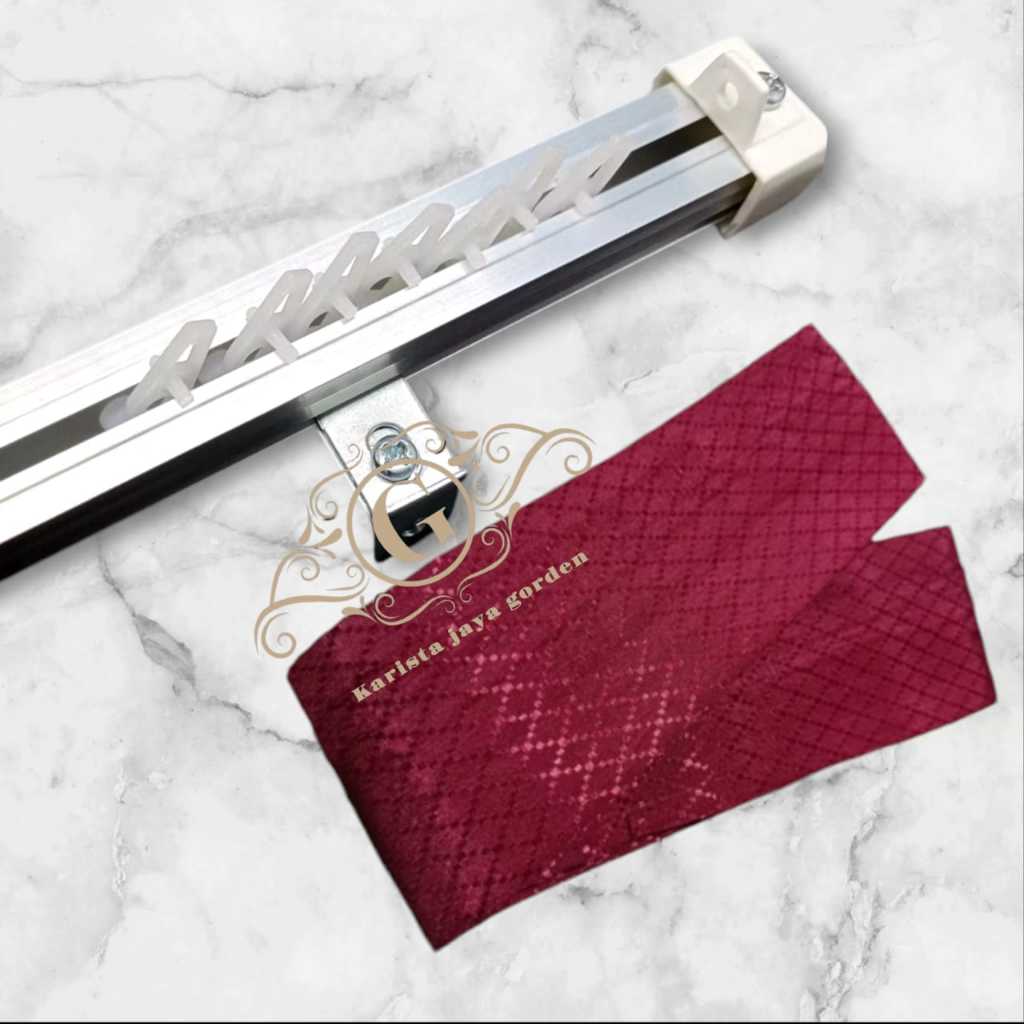 gorden 1 set lengkap | gorden 1 paket sama besinya | gorden polos murah 1 set | gorden pintu | horde