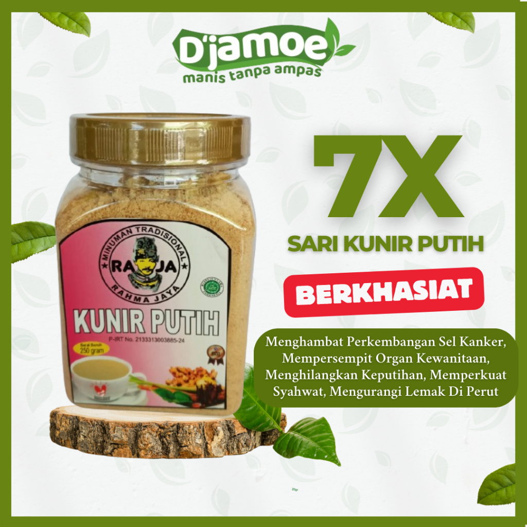 

Jamu Obat Kunir Putih Herbal Kunyit Asli Serbuk Kanker Tumor Maag Lambung Asam Urat|Cancer|