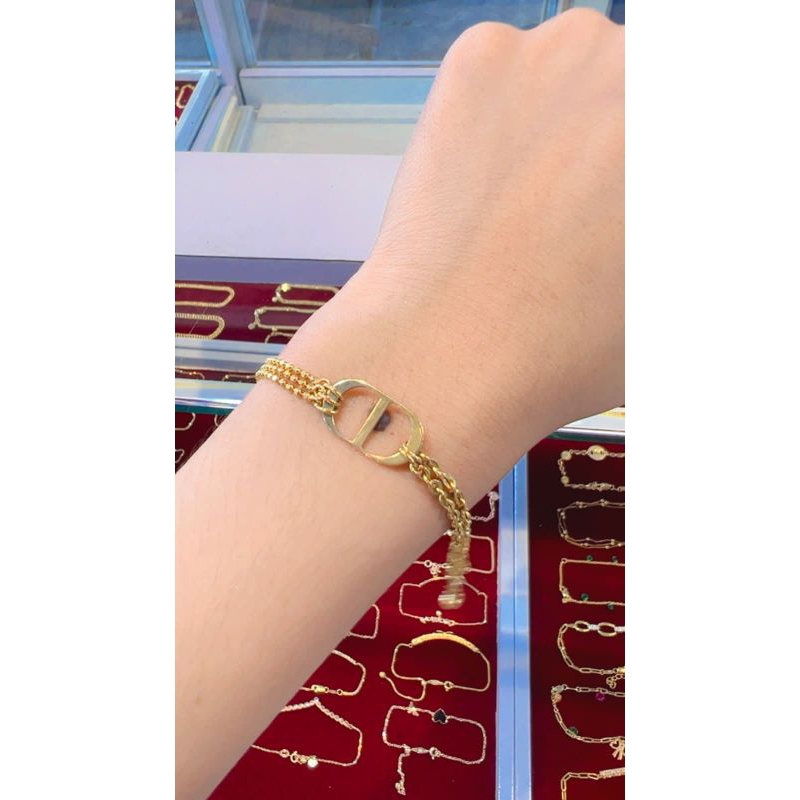 gelang rantai dior