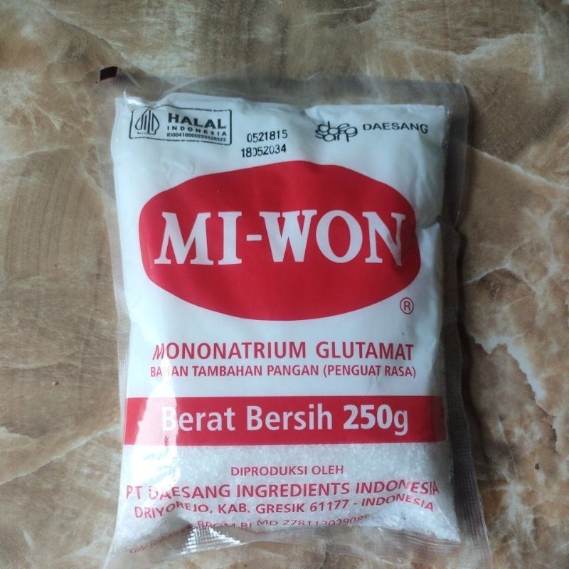 

Penyedap rasa MIWON 250g