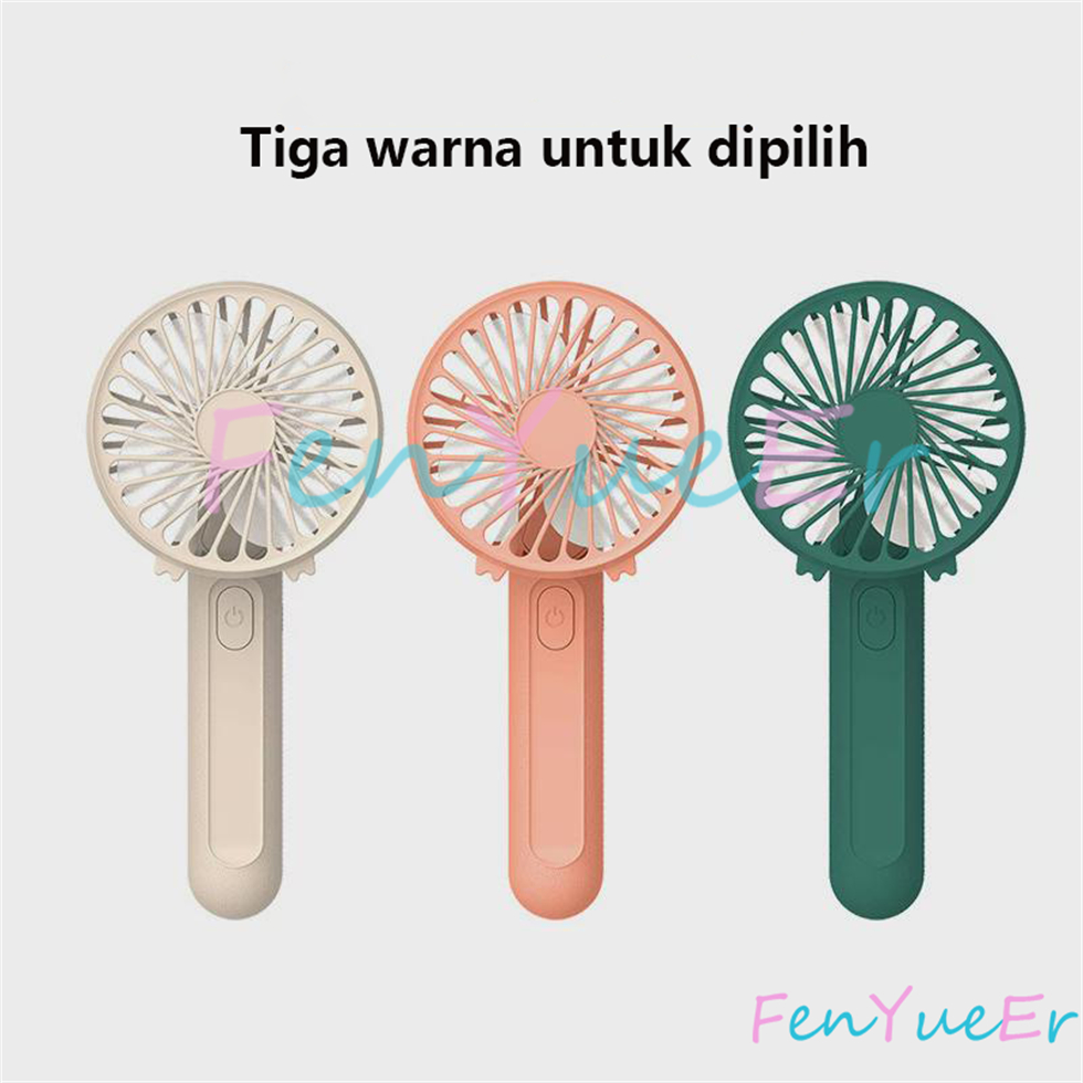 Kipas Angin Kecil Mini Fan USB Charge cas portable / Kipas Lipat