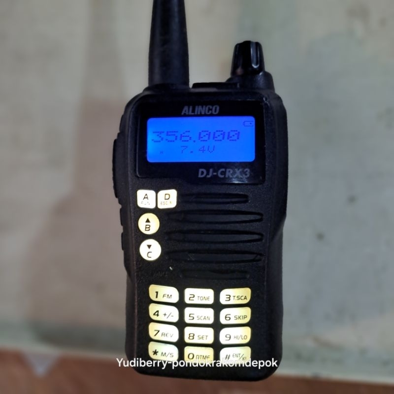Ht Alinco Crx3 Uhf 350 Mhz Alinco Dj-Crx 3 Uhf Low Band