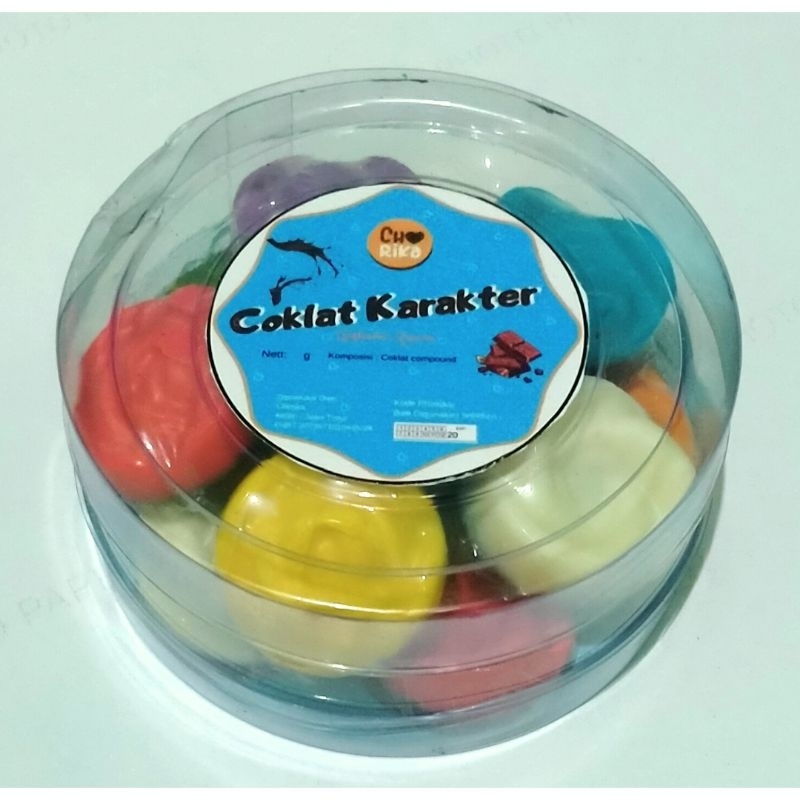 

Coklat karakter model bunga kemasan mika