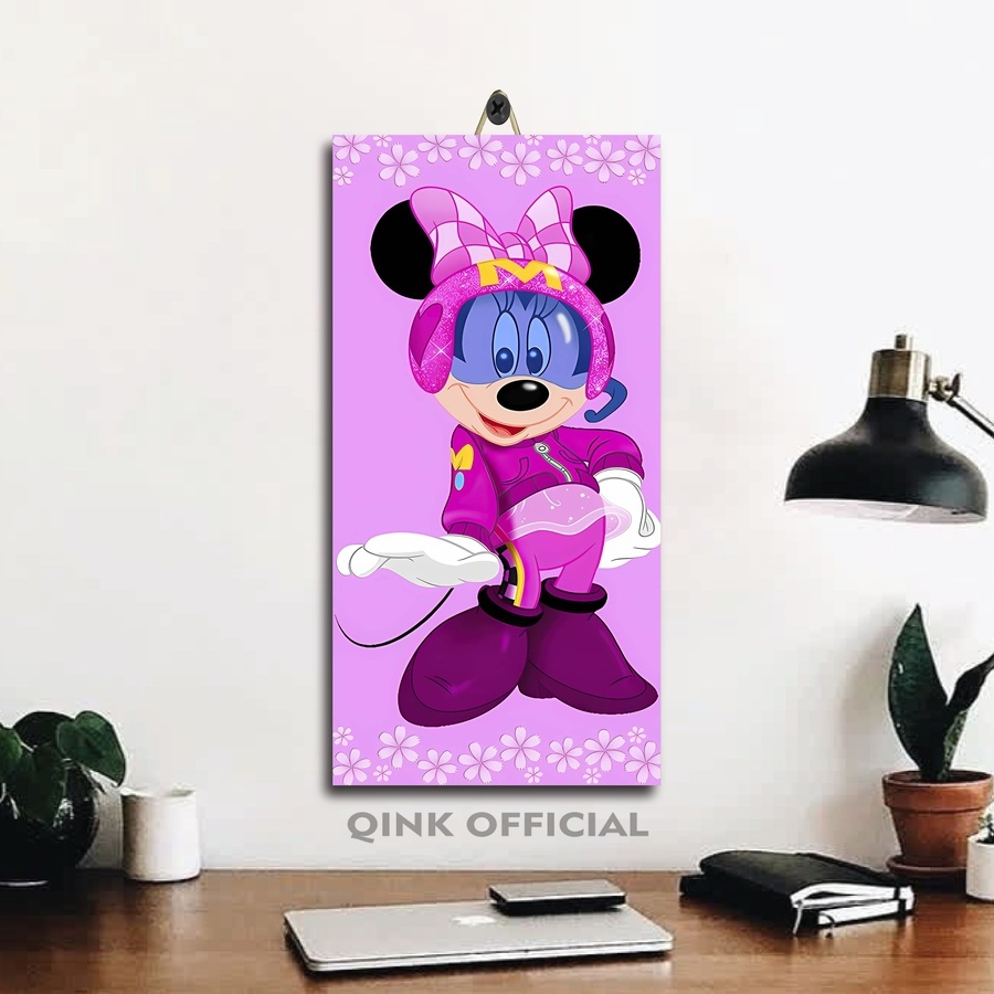 Poster Animasi Gambar Wallpaper Mickey Mouse Lucu | Hiasan Dinding | Pajangan Dinding 3D |URW/GDBCP